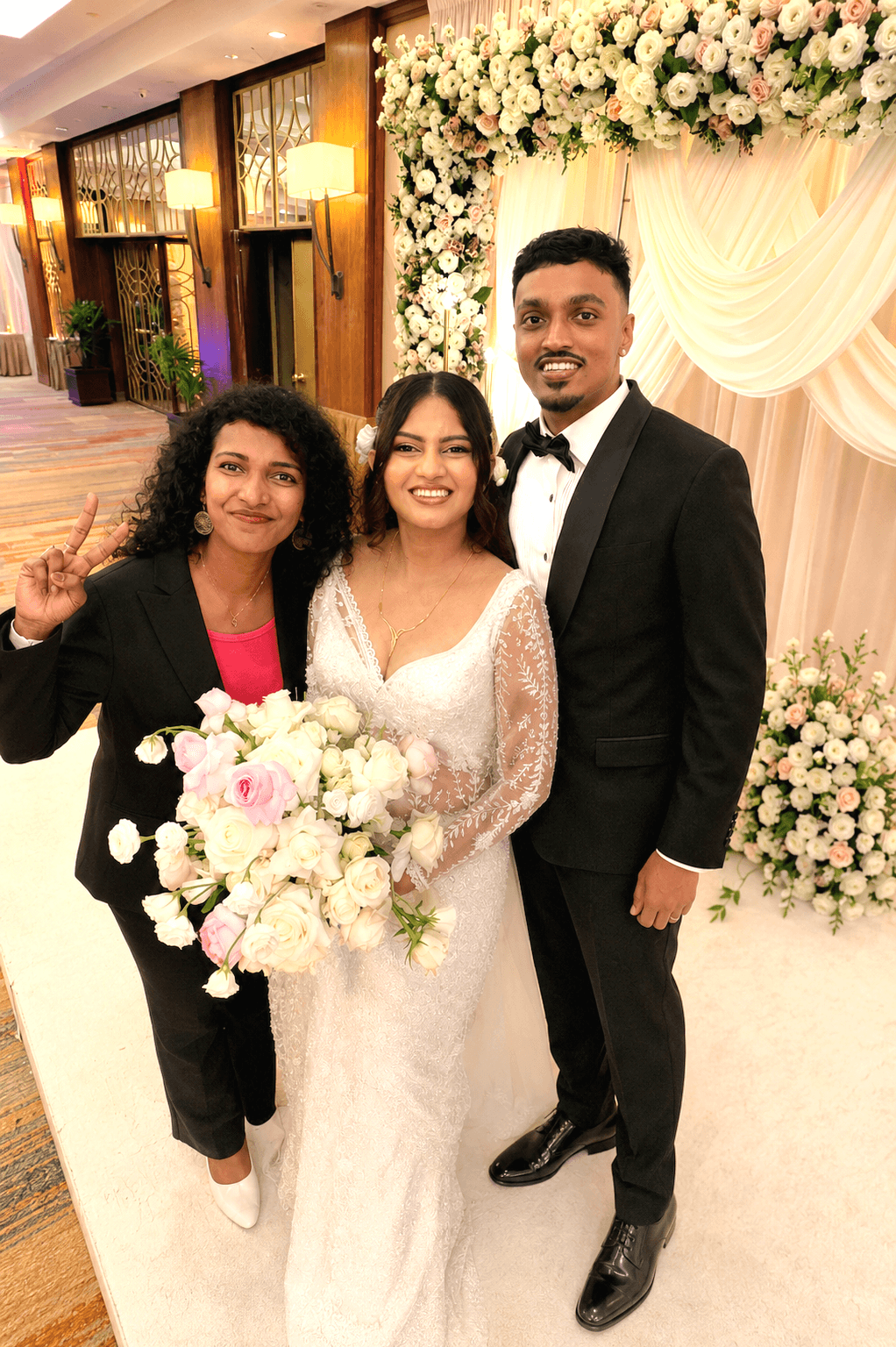 Kaushi & Binal wedding planned by Chathu Wedding Planners