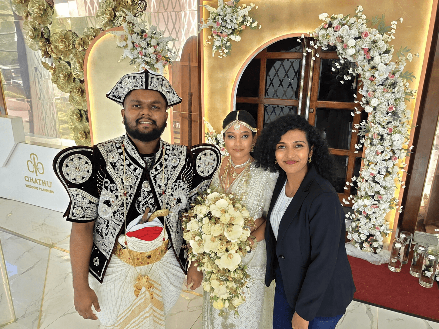 Ruwindith & Nimmi wedding planned by Chathu Wedding Planners