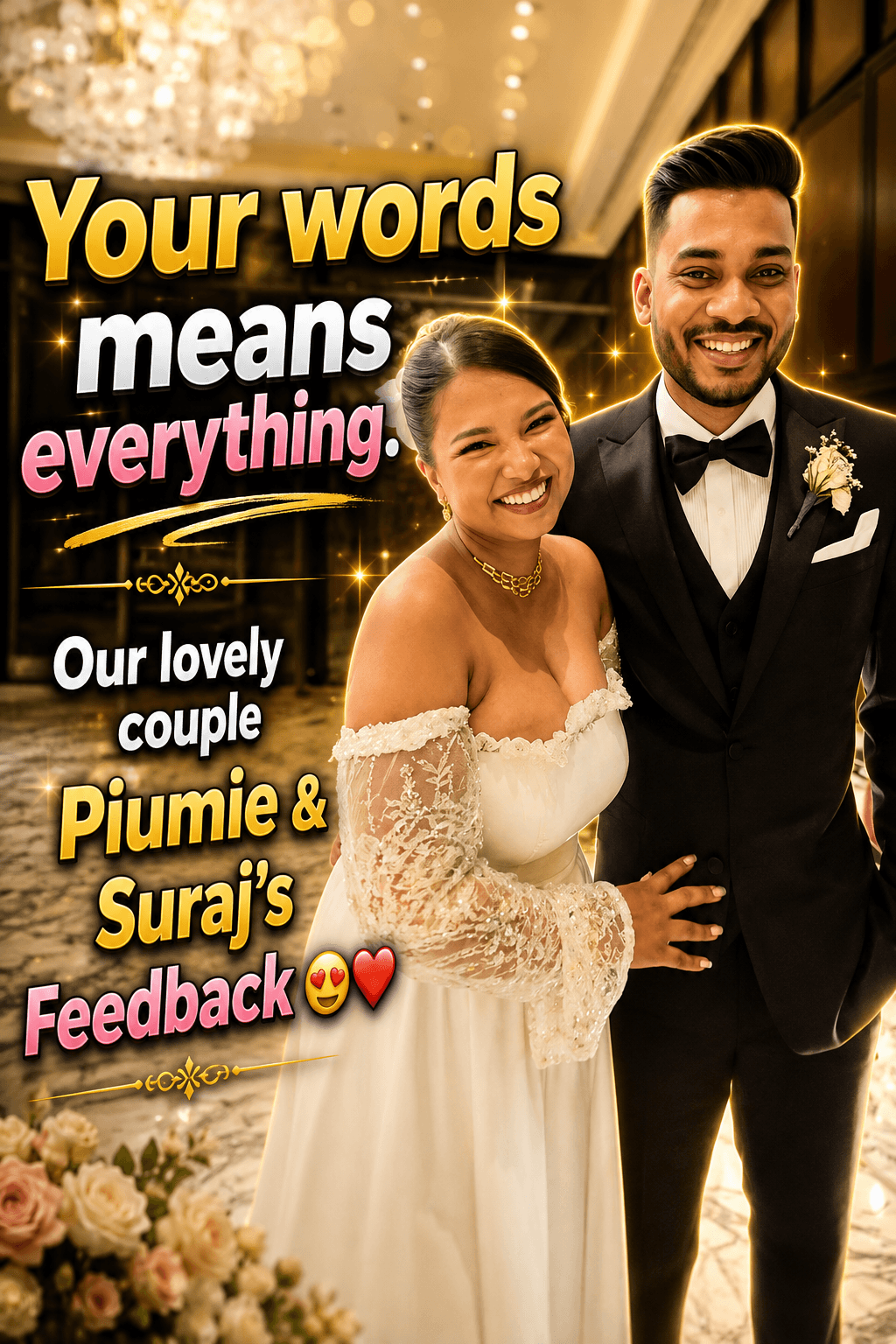 Piumie & Suraj's Lovely Feedback video recommendation